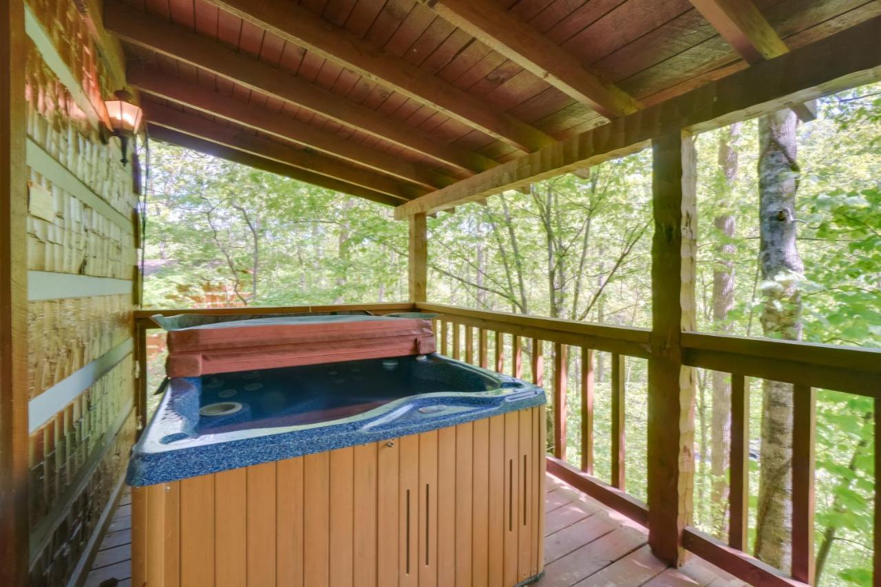 Gatlinburg Cabin With Hot Tub About 6 Mi To Downtown! Exterior foto